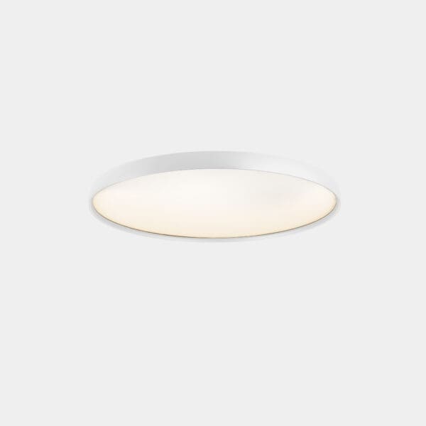 LEDS C4 - Plafoniera Luno Slim Surface Large - Bianco