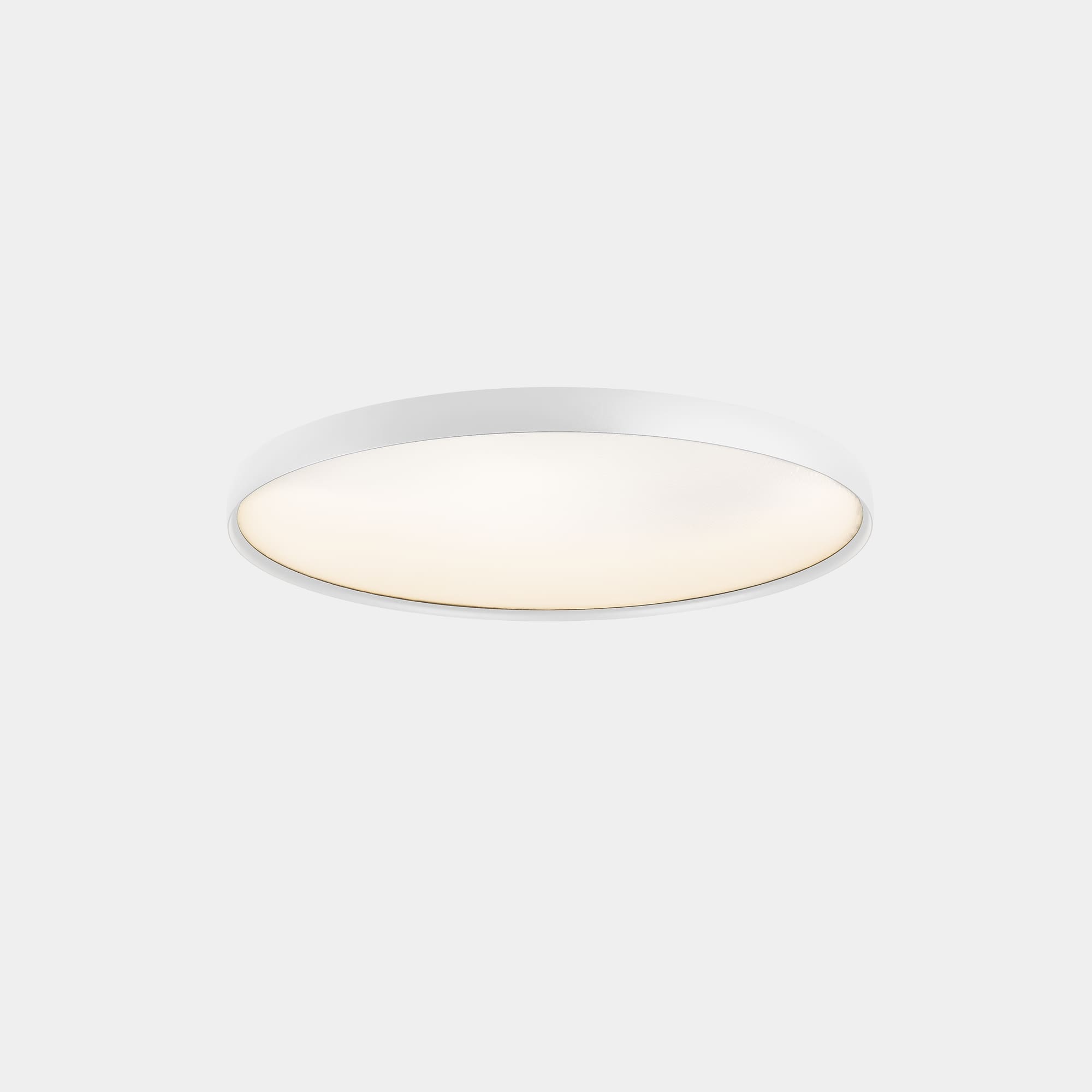 LEDS C4 - Plafoniera Luno Slim Surface Large - Bianco