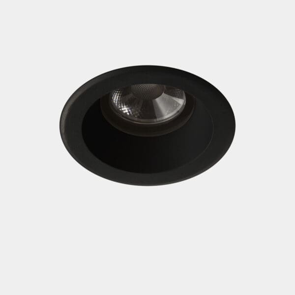 LEDS C4 - Faretto da incasso Max Big Round Ugr - Nero