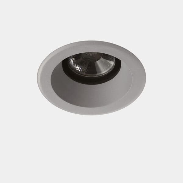 LEDS C4 - Faretto da incasso Max Big Round Ugr - Grigio