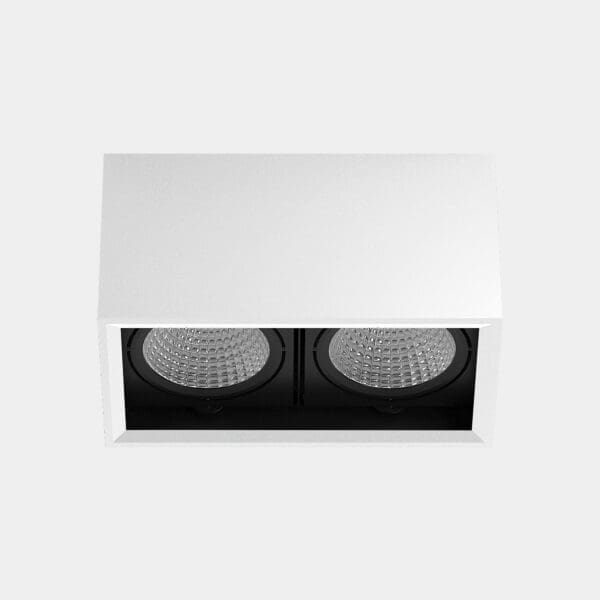 LEDS C4 - Plafoniera Multidir Evo Big Double Surface - Bianco