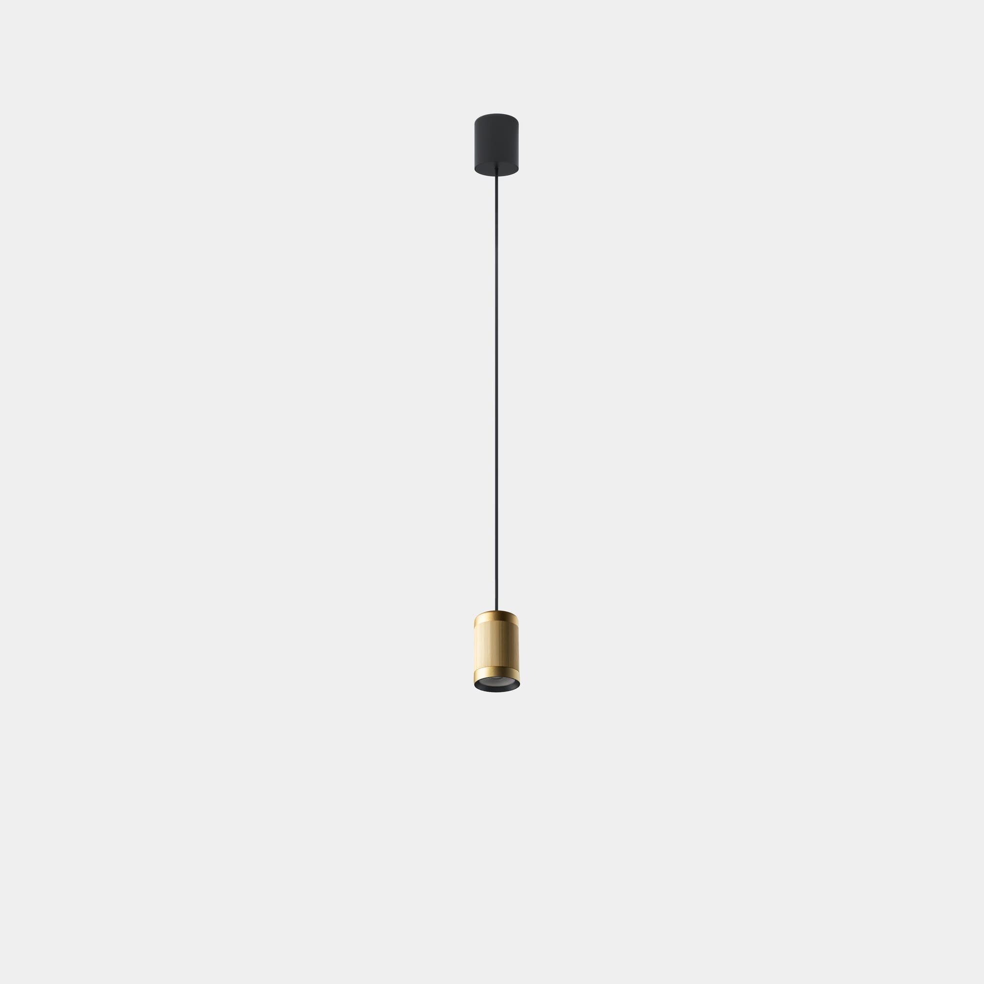 LEDS C4 - Lampada a sospensione Iris Surface Hoop 15º - Nero