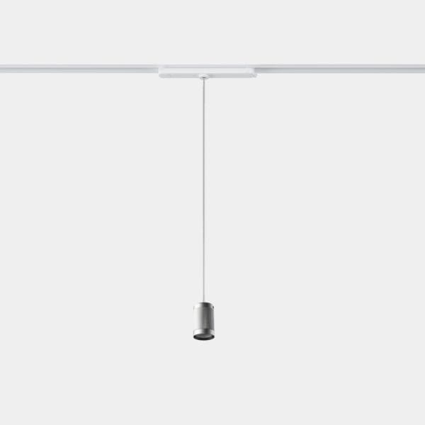 LEDS C4 - Lampada a sospensione Iris Track Hoop 15º - Bianco