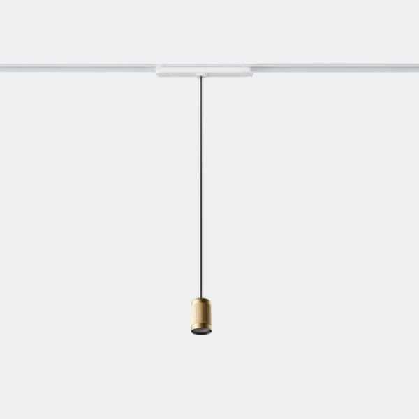 LEDS C4 - Lampada a sospensione Iris Track Hoop 35º - Bianco