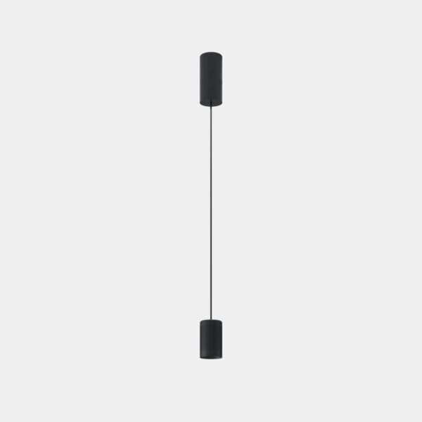LEDS C4 - Lampada a sospensione Iris Pendant Surface Big Hoop - Nero