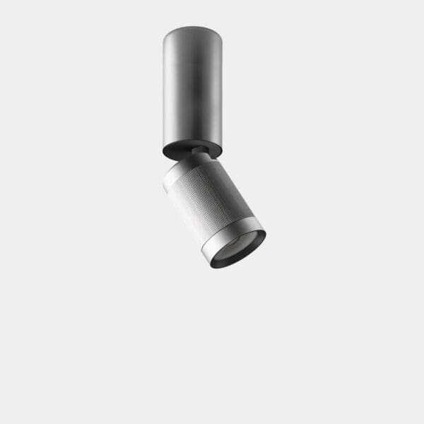 LEDS C4 - Faretto Iris Spotlight Surface Big Hoop - Grigio