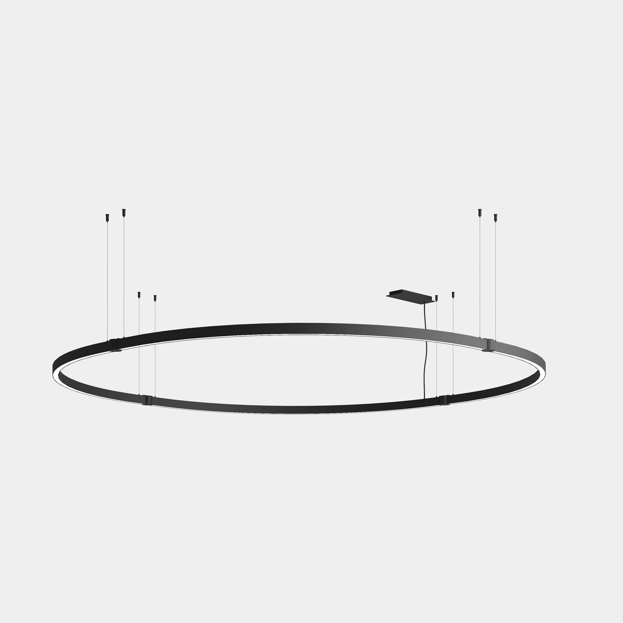 LEDS C4 - Sistema lineare LED Apex Circular Pendant - Bianco