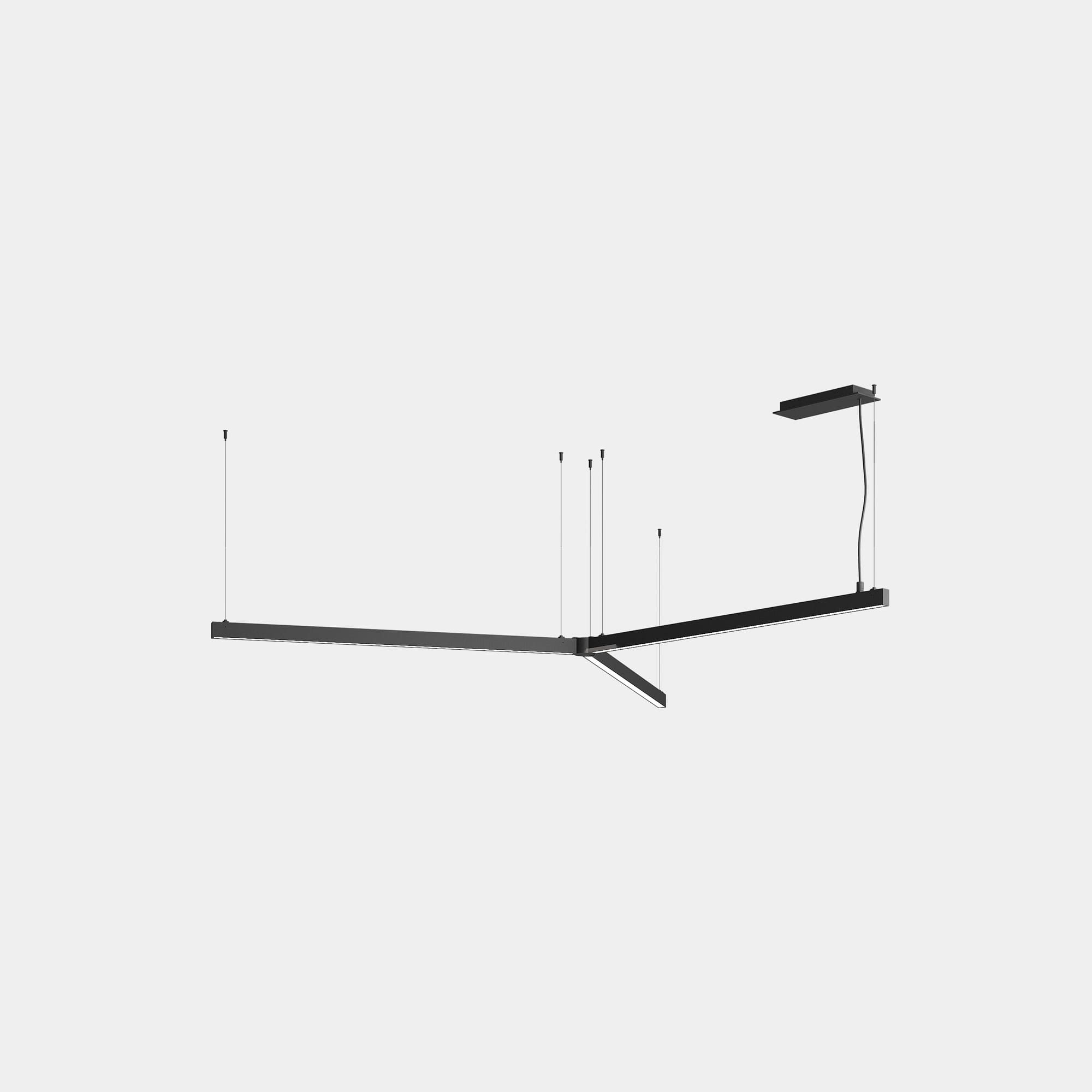 LEDS C4 - Sistema lineare LED Apex Y Pendant - Bianco