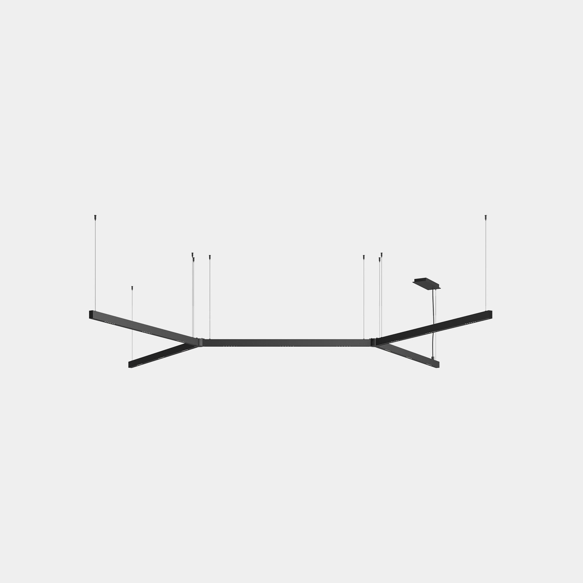 LEDS C4 - Sistema lineare LED Apex H Pendant - Bianco