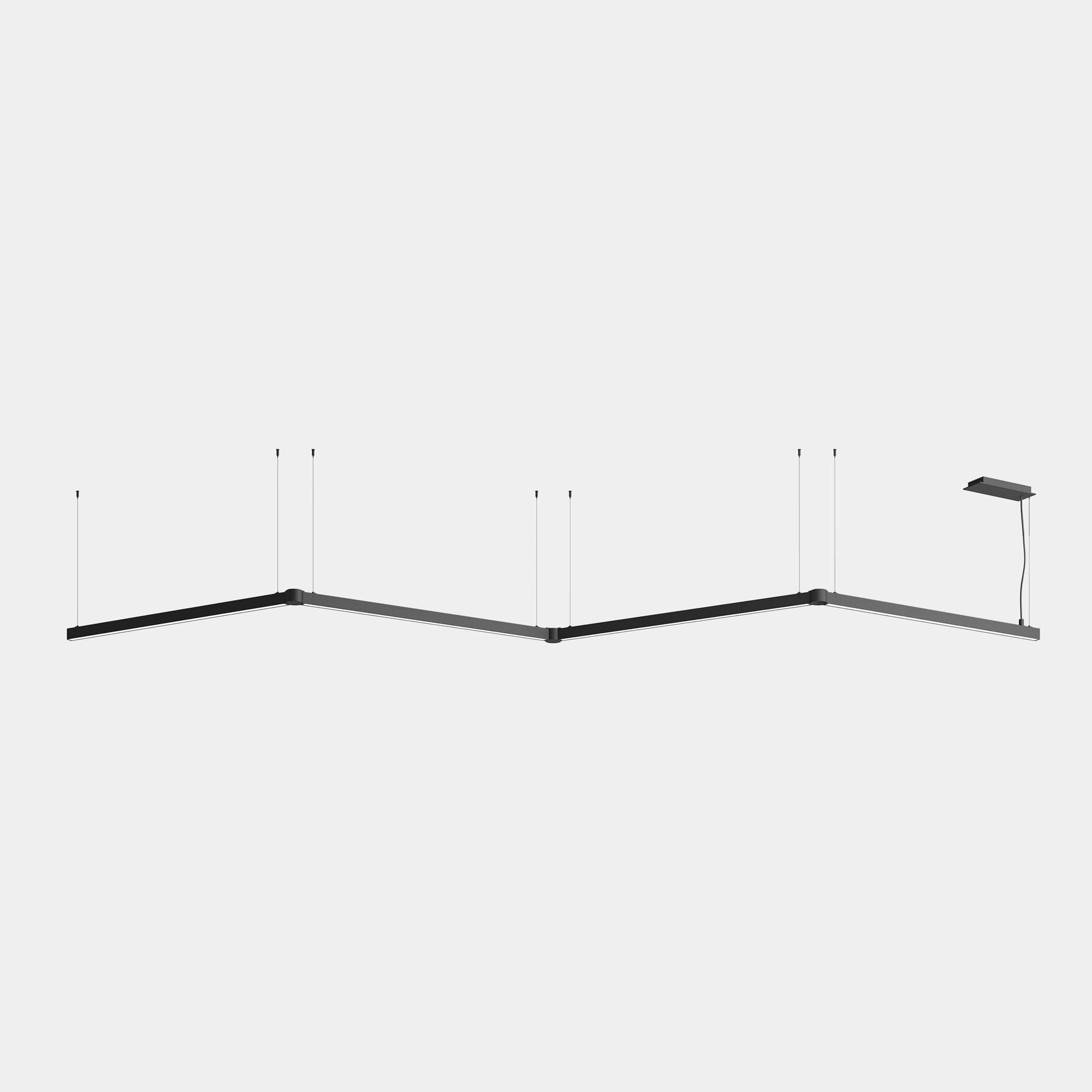LEDS C4 - Sistema lineare LED Apex M Pendant - Bianco