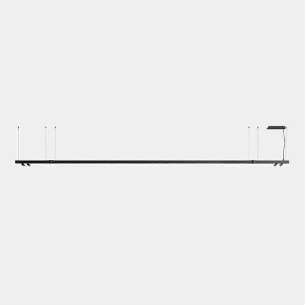 LEDS C4 - Sistema lineare LED Apex Lineal Pendant 1595mm 2 Spots 30mm - Bianco