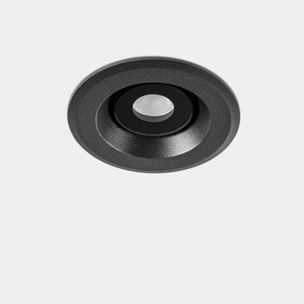 LEDS C4 - Faretto da incasso Max Mini Round Ugr - Nero