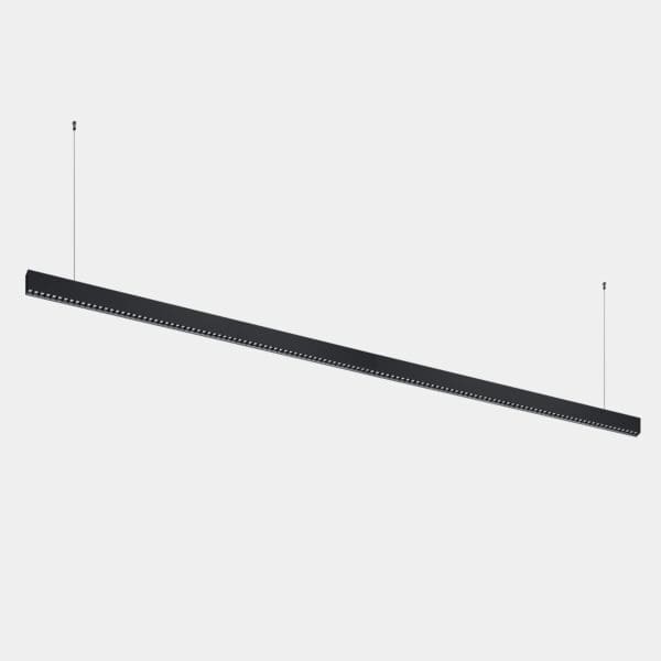 LEDS C4 - Sistema lineare LED Infinite Slim Continuity Pendant 2800mm - Nero
