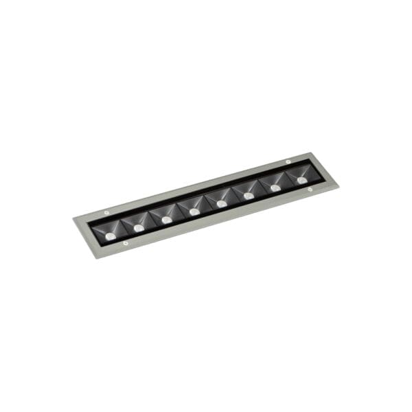 LEDS C4 - Sistema lineare LED Cube Linear Recessed 500mm - Grigio