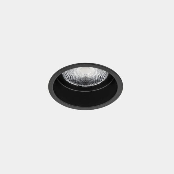 LEDS C4 - Faretto da incasso Nit Recessed Round Fix Ø105 - Nero