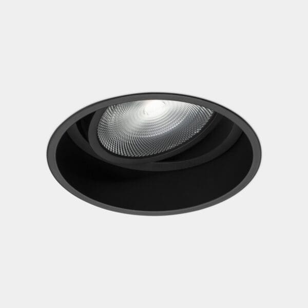 LEDS C4 - Faretto da incasso Nit Recessed Round Adjustable Ø170 - Nero