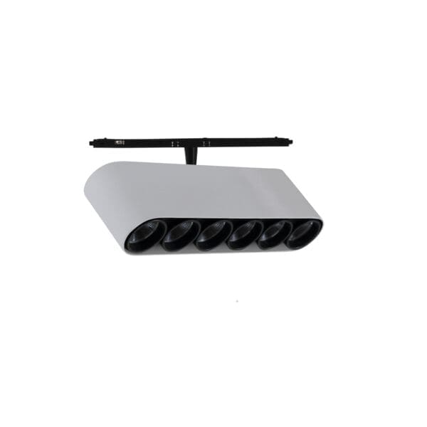 LEDS C4 - Faretto Twin Lv Microtrack 6 Leds - Bianco