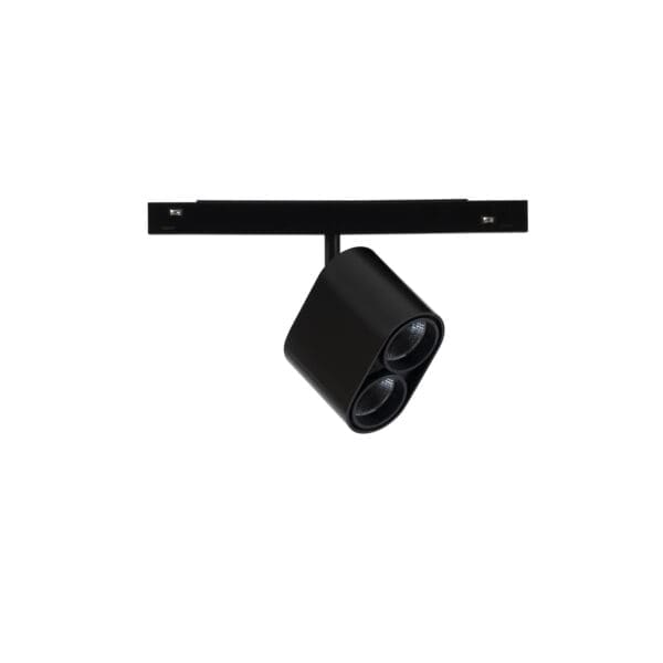 LEDS C4 - Faretto Twin Lv 2 Leds - Nero
