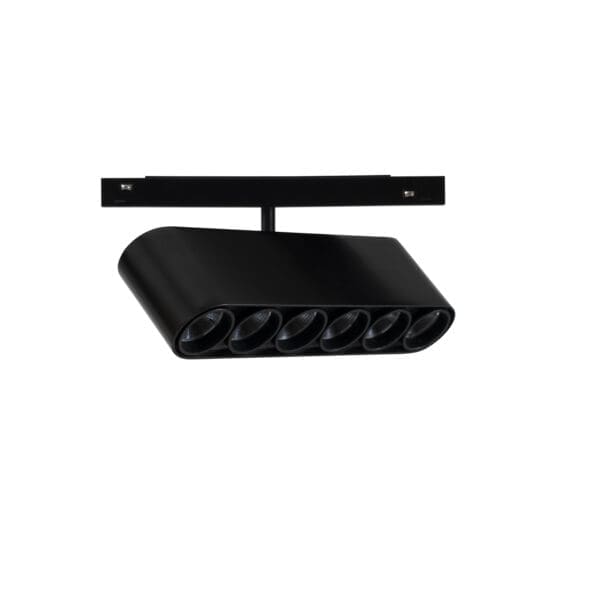 LEDS C4 - Faretto Twin Lv 6 Leds - Nero