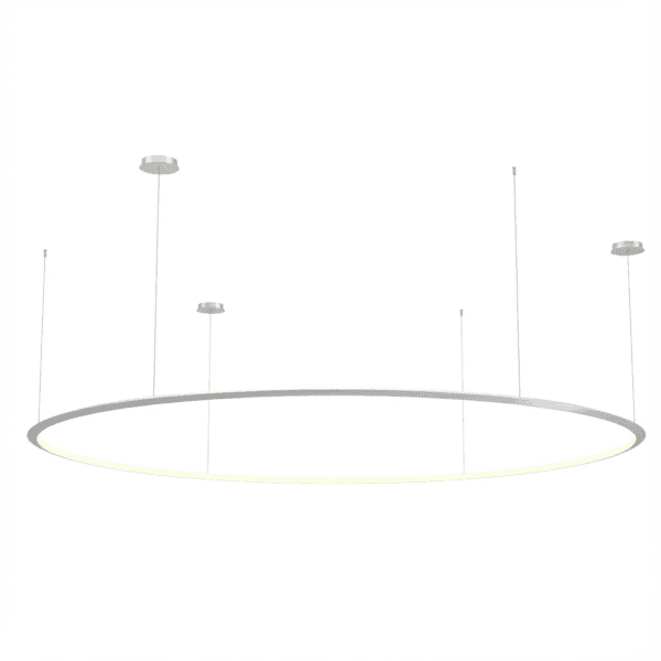 LEDS C4 - Lampada a sospensione Circular Inward Ø3000 Recessed - Bianco