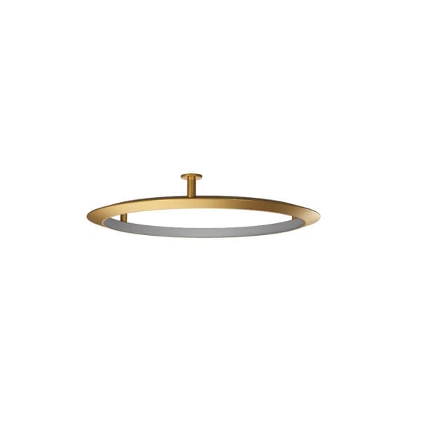 LEDS C4 - Applique Circular Inward Recessed Ø600 - Oro