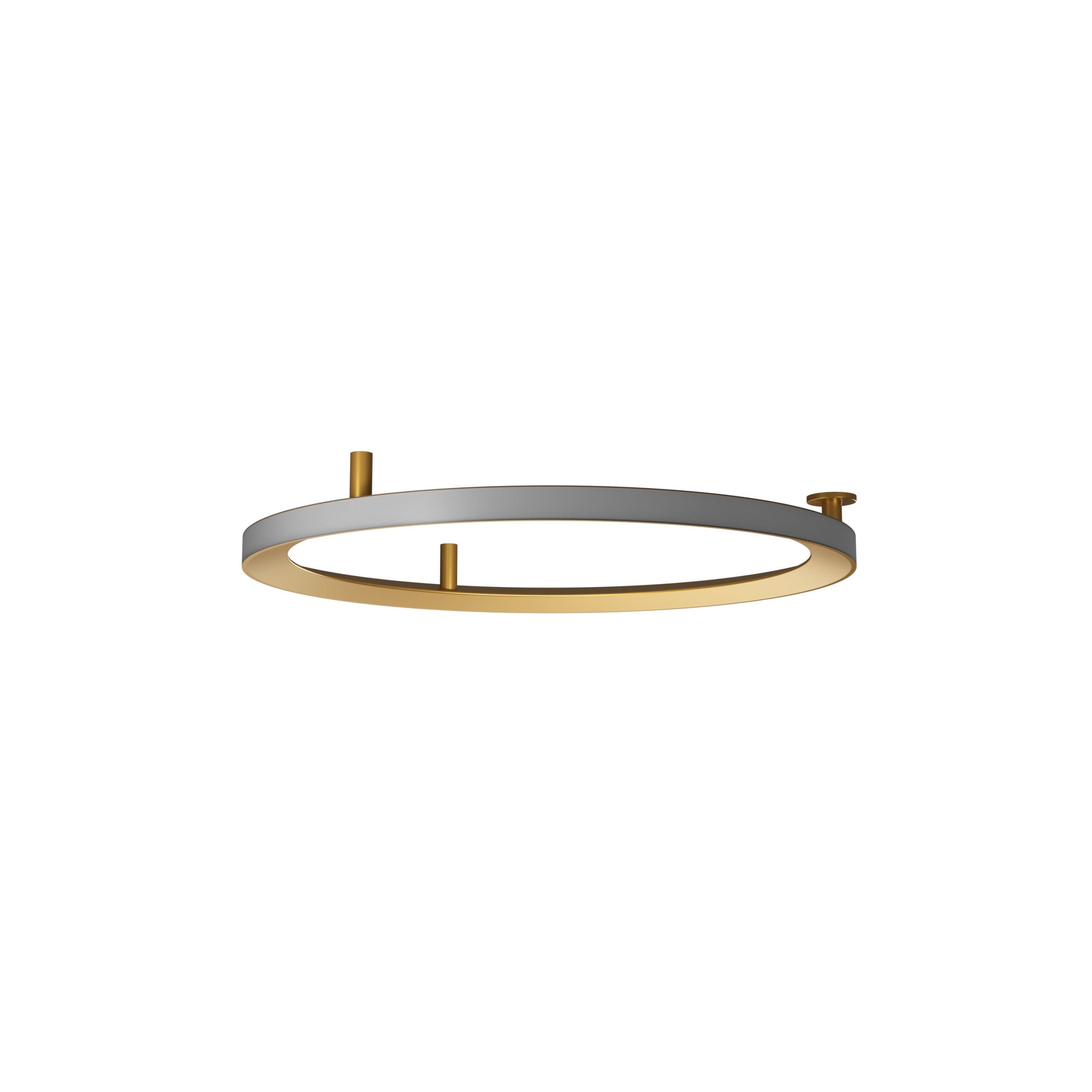 LEDS C4 - Applique Circular Upward Recessed Ø600 - Oro