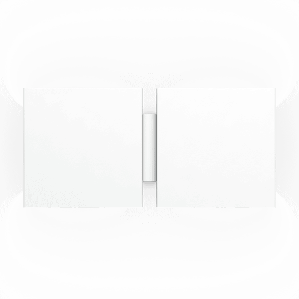 Wever & Ducrè - Cg Square Wall Surf 2g Big E27 - Bianco