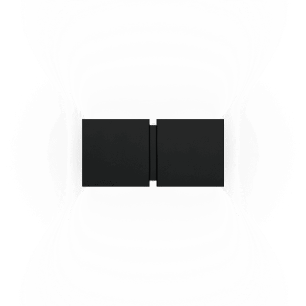 Wever & Ducrè - Cg Square Wall Surf 2p Small Qt14 - Nero
