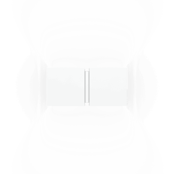 Wever & Ducrè - Cg Square Wall Surf 2p Small Qt14 - Bianco