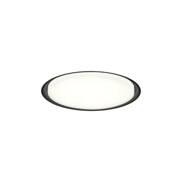 Wever & Ducrè - City IP44 Ceiling Rec 1.6 LED 3000K - Nero
