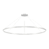 LEDS C4 - Lampada a sospensione Circular Downward Ø3000 Surface - Bianco