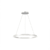LEDS C4 - Lampada a sospensione Circular Downward Ø900 Surface - Bianco