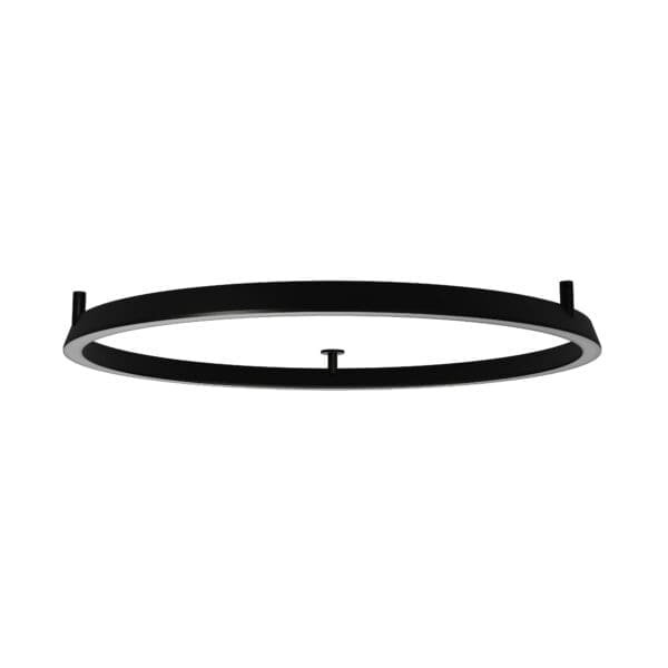 LEDS C4 - Applique Circular Downward Recessed Ø900 - Nero