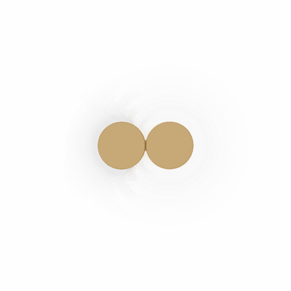 Wever & Ducrè - Dot Wall Surf 2.0 LED 3000K - Champagne