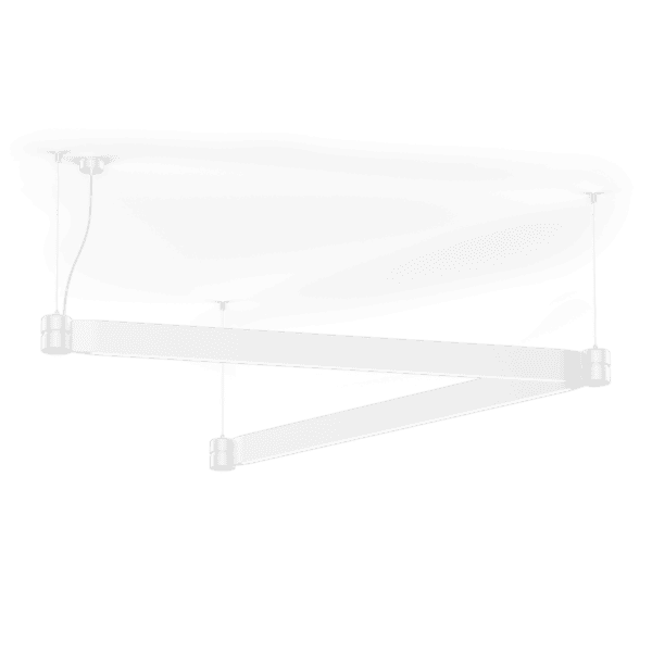 Wever & Ducrè - Ello System Ceiling Surf / Susp 1.0 LED 3000K - Bianco
