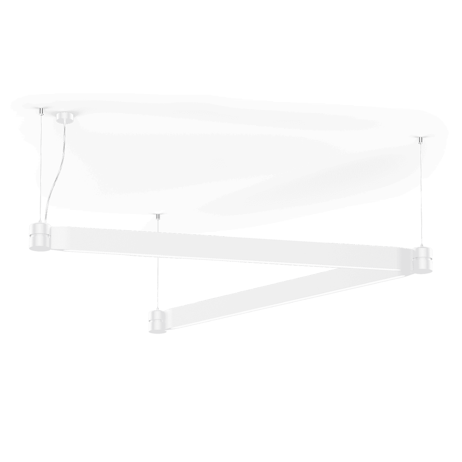 Wever & Ducrè - Ello System Ceiling Surf / Susp 1.0 LED 3000K - Bianco
