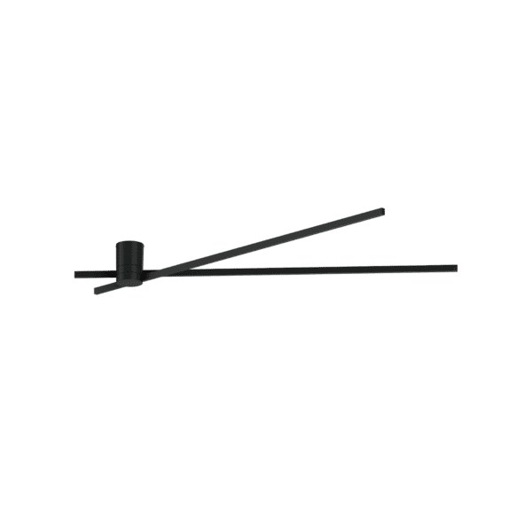 Wever & Ducrè - Fil Spin Ceiling / Wall Surf 1.0 LED 2700K - Nero