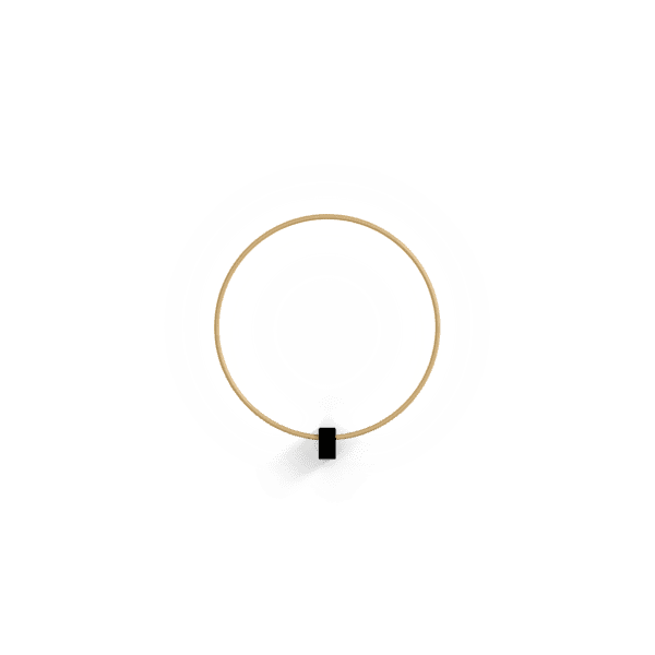 Wever & Ducrè - Finlin Round Wall Surf 1.0 LED 2700K - Champagne
