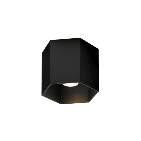 Wever & Ducrè - Hexo Ceiling Surf 1.0 LED 3000K - Nero