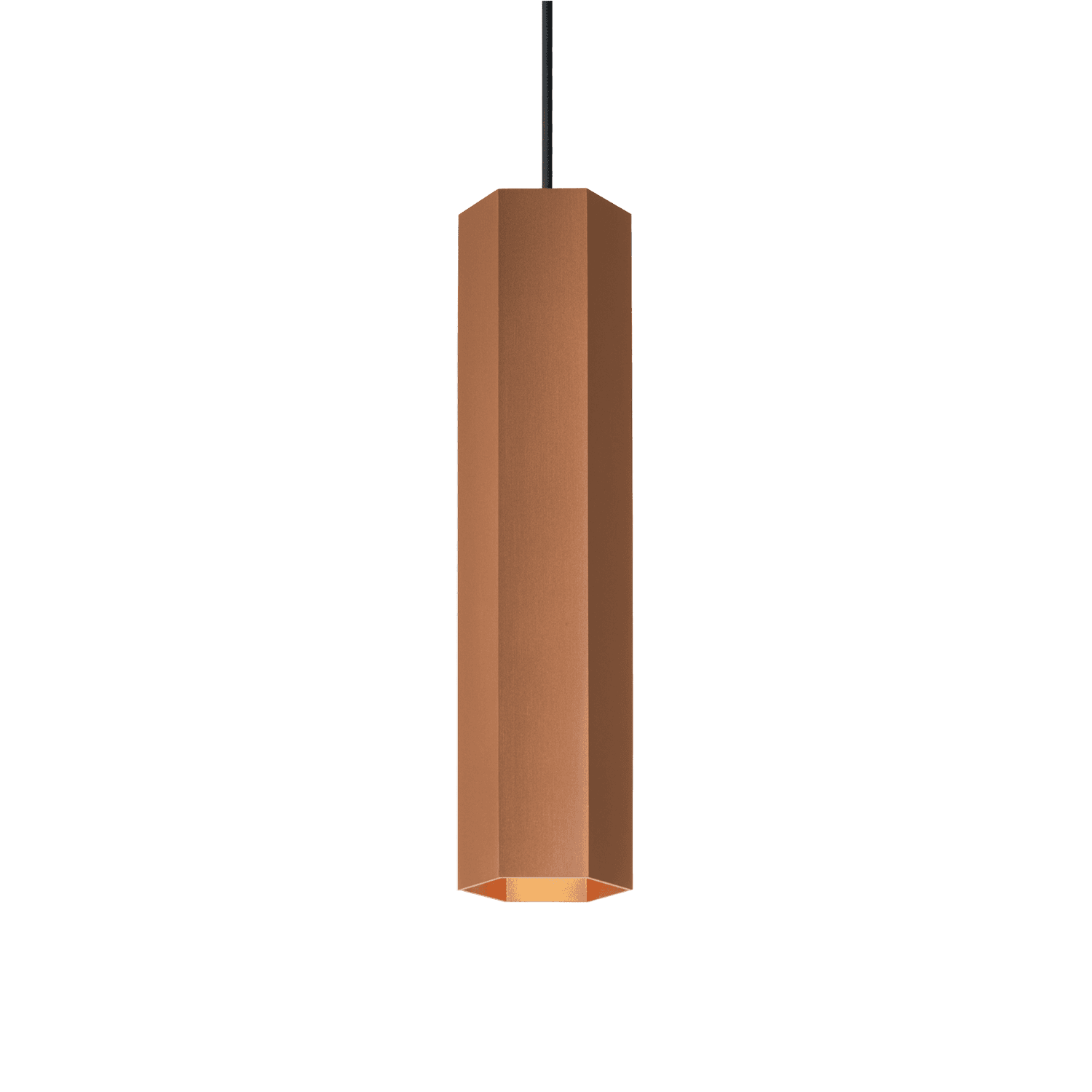 Wever & Ducrè - Hexo Ceiling Susp 3.0 LED 2000-3000K - Rame