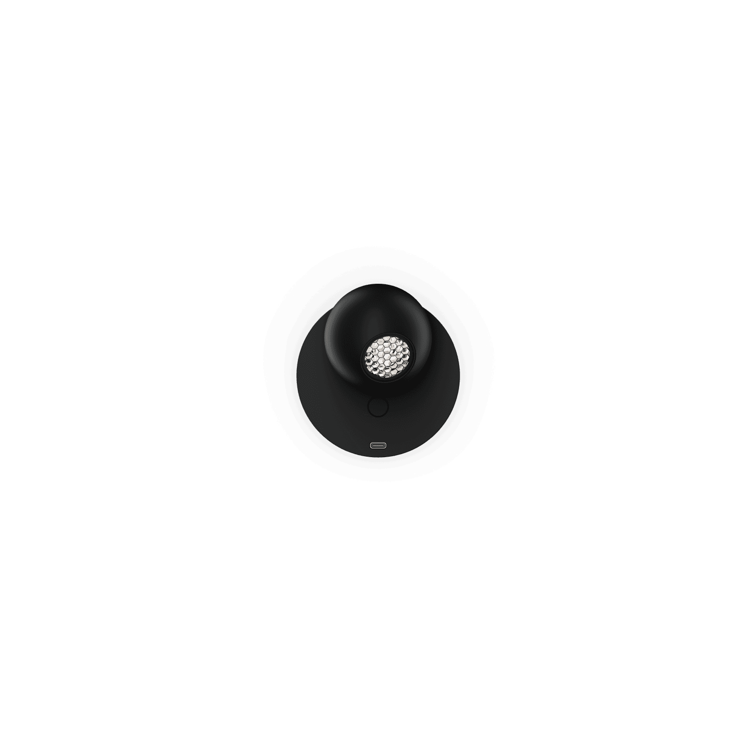 Wever & Ducrè - Leca Snooze Wall Semi Rec 1.0 LED 2700K - Nero