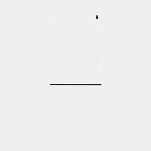 LEDS C4 - Lampada a sospensione Geometric Lineal Surface Slim 2m - Oro