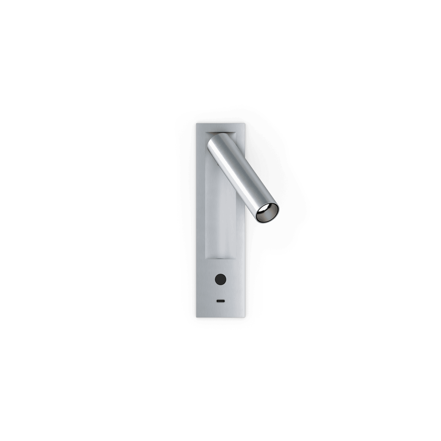 Wever & Ducrè - Match Snooze Wall Semi Rec 1.0 LED 2700K - Argento