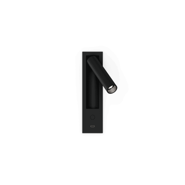 Wever & Ducrè - Match Snooze Wall Semi Rec 1.0 LED 2700K - Nero