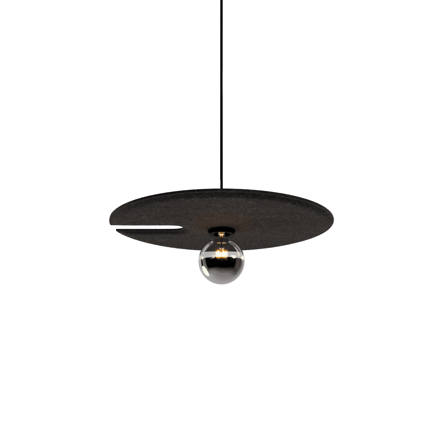 Wever & Ducrè - Mirro Soft Ceiling Susp 2.0 E27 Af 2.5m - Argento