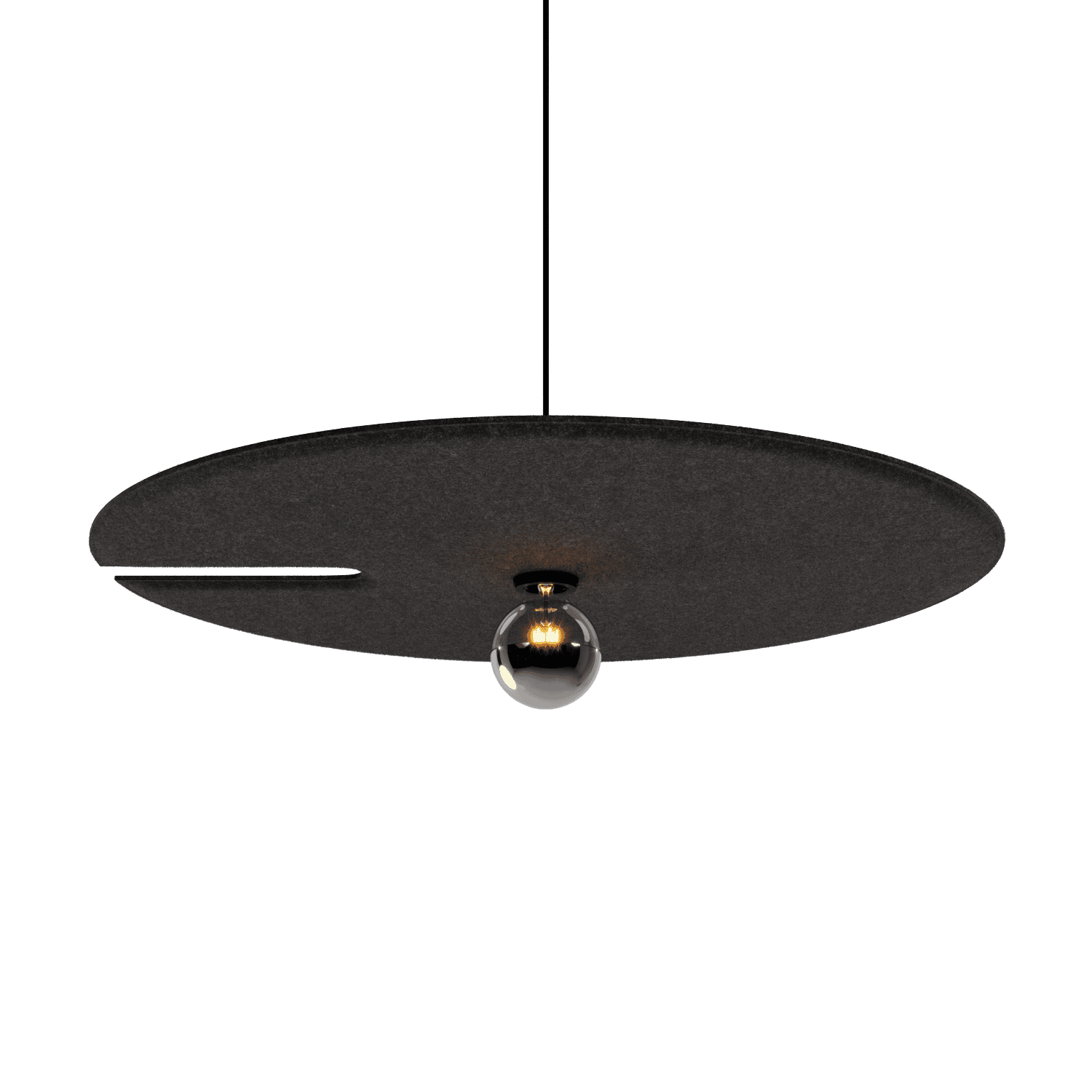 Wever & Ducrè - Mirro Soft Ceiling Susp 3.0 E27 Af 2.5m - Argento