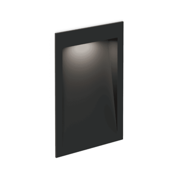 Wever & Ducrè - Oris Outdoor Wall Rec 2.0 LED 3000K - Nero
