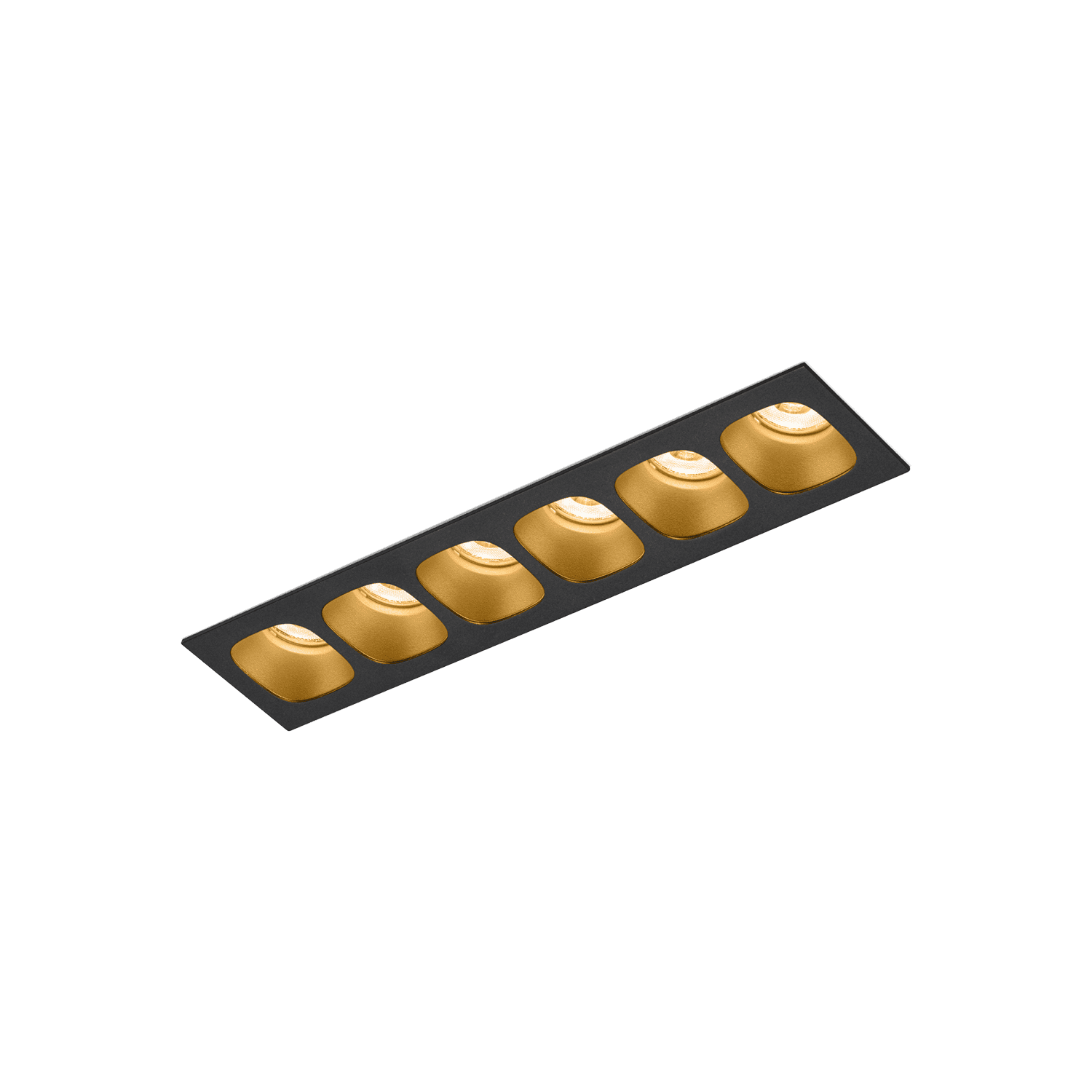 Wever & Ducrè - Pirro Ceiling Rec 6.0 LED 2700K - Nero