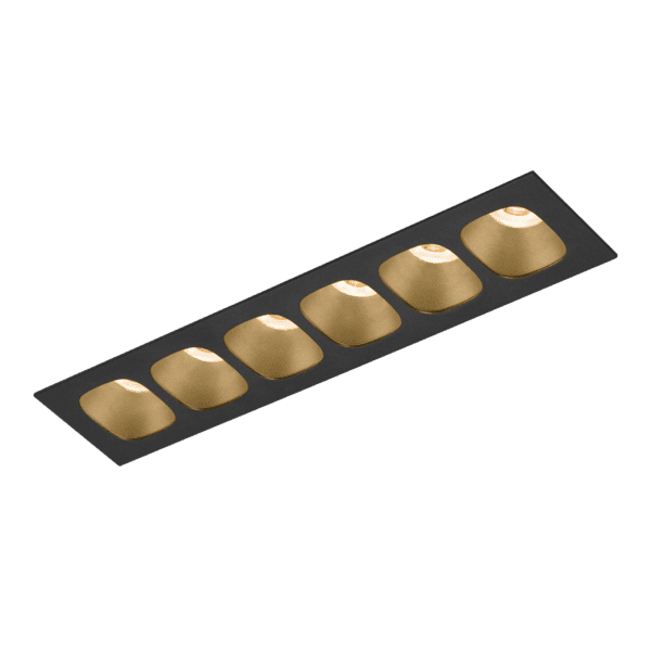 Wever & Ducrè - Pirro Petit Ceiling Rec 6.0 LED 2700K - Champagne