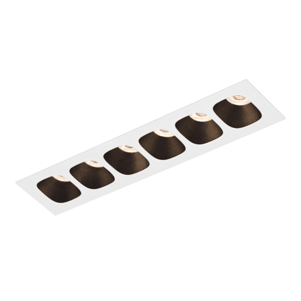 Wever & Ducrè - Pirro Petit Ceiling Rec 6.0 LED 2700K - Bianco
